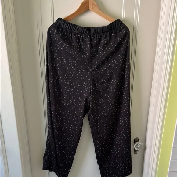 UpWest Black Starry Pajama Pants - Picture 3 of 4